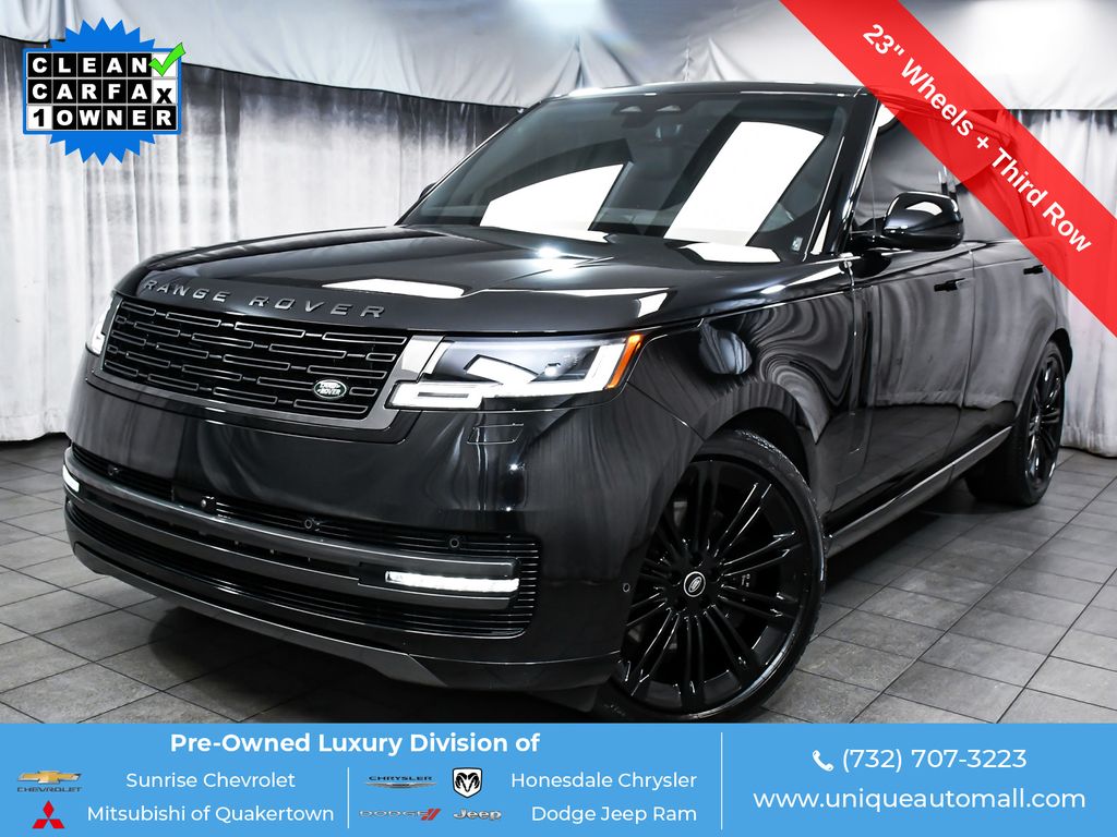 Santorini Black Metallic 2025 Land Rover Range Rover SUV / Crossover All-Wheel Drive 8-Speed Automatic