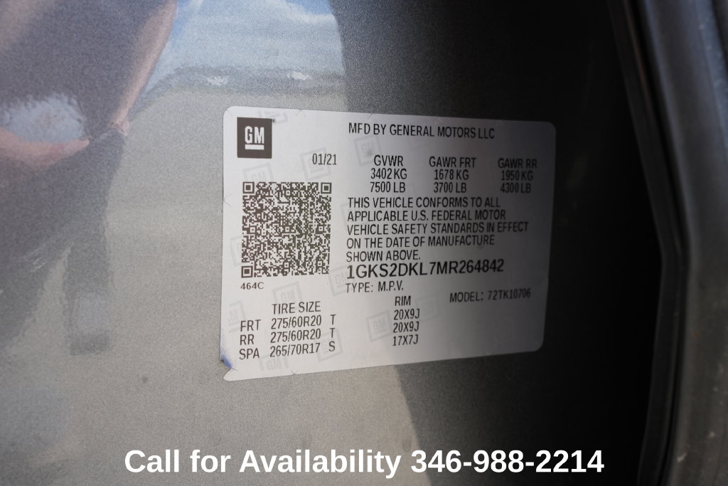 2021 GMC Yukon Denali Gray at Big Star Chrysler Jeep Dodge Ram 