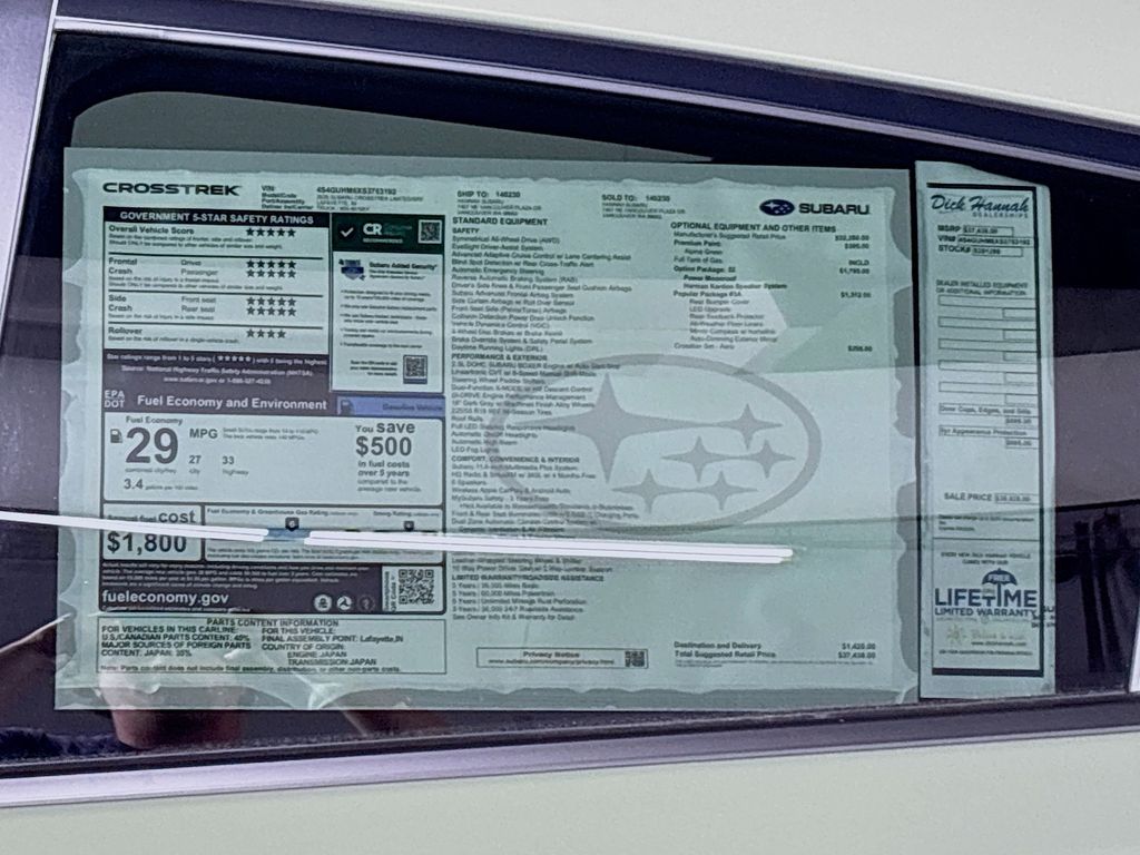 2025 Subaru Crosstrek Limited