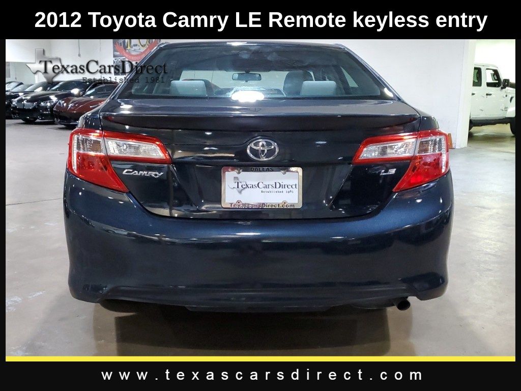 2012 Toyota Camry LE 12