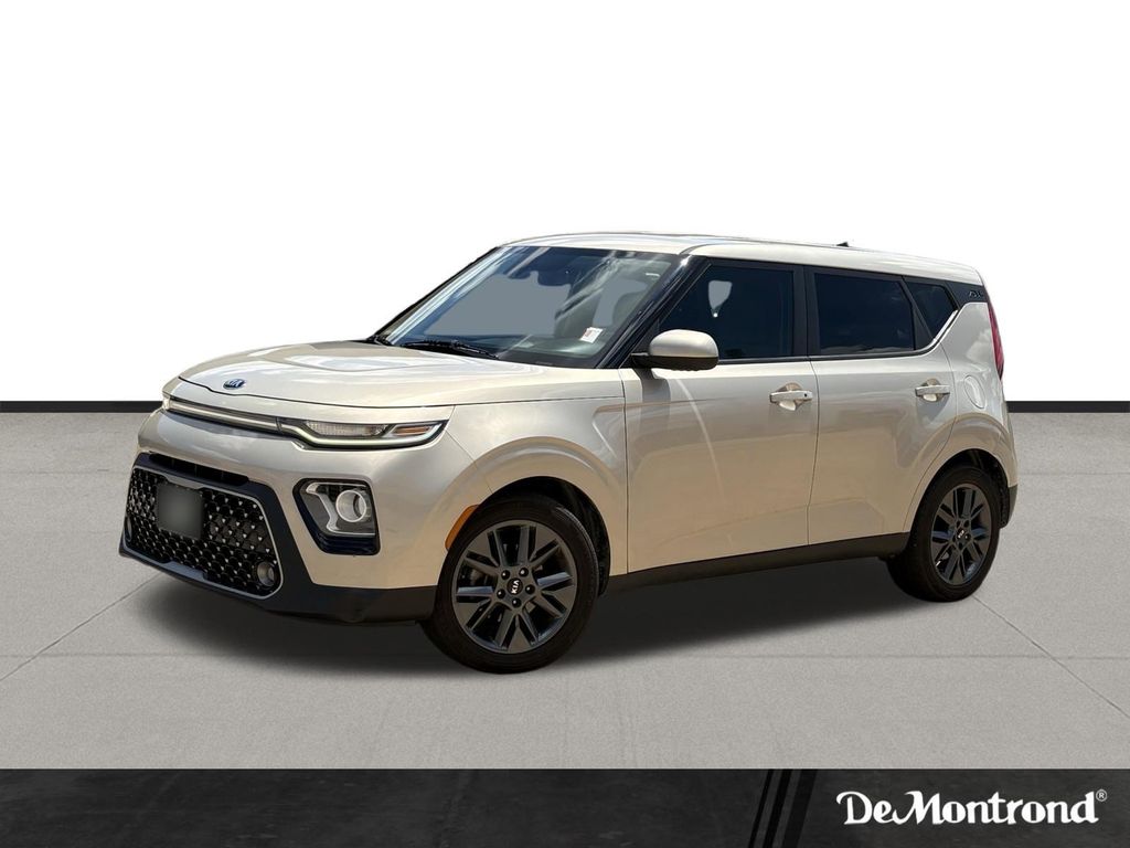 Gray (Platinum / Gold) 2020 Kia Soul SUV / Crossover Front-Wheel Drive Continuously Variable Transmission