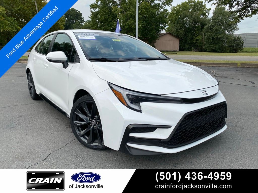 Ice 2025 Toyota Corolla Sedan Front-Wheel Drive Continuously Variable Transmission