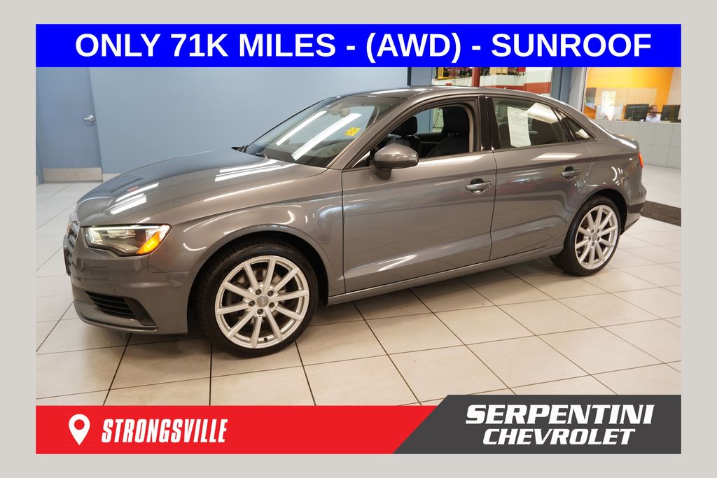 2016 Audi A3 2.0T quattro Premium Sedan AWD