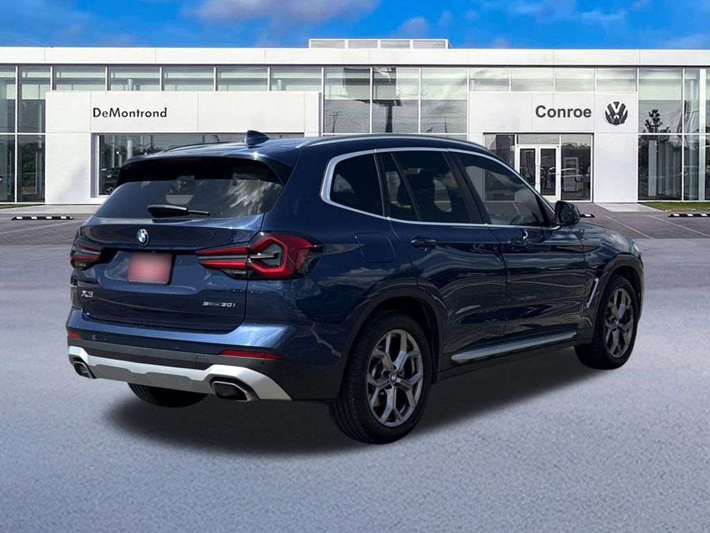 2023 BMW X3 sDrive30i Blue at DeMontrond Mazda