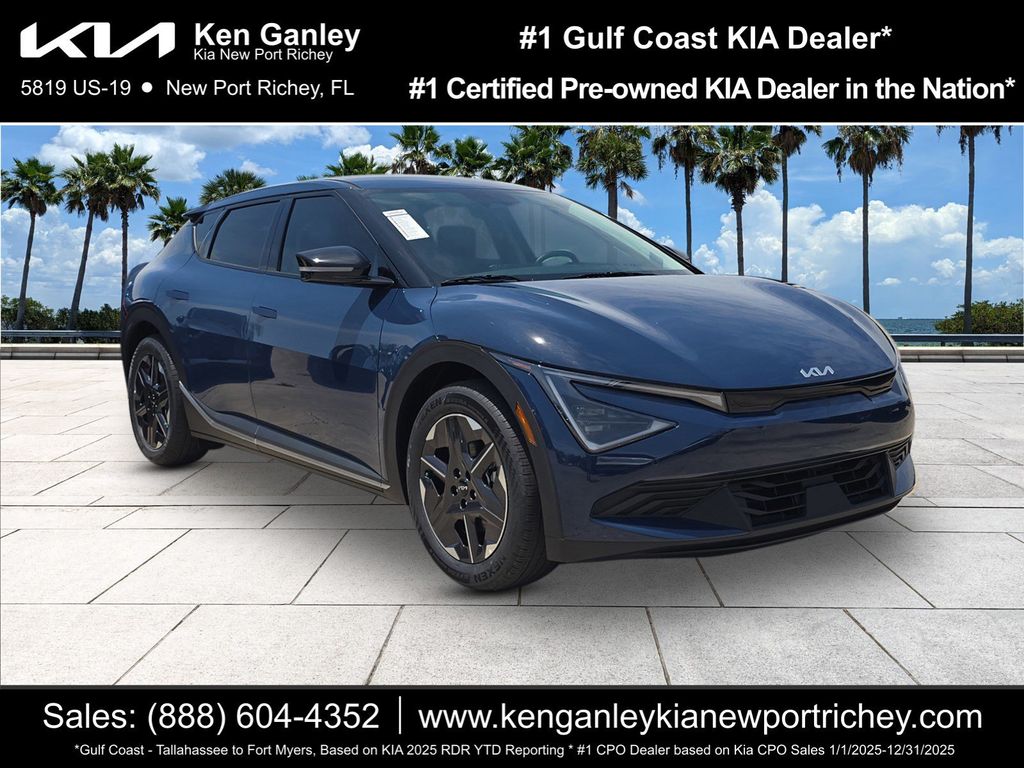 Midnight Lake Blue 2026 Kia EV6 SUV / Crossover Rear-Wheel Drive 1-Speed Automatic