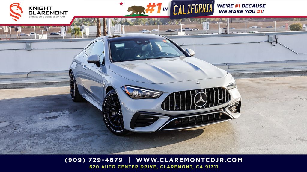 MANUFAKTUR Alpine Gray Metallic 2024 Mercedes-Benz CLE AMG CLE 53 4MATIC Coupe All-Wheel Drive 9-Speed Automatic