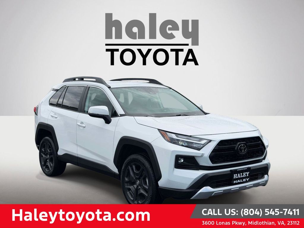 White 2024 Toyota RAV4 SUV / Crossover All-Wheel Drive 8-Speed Automatic