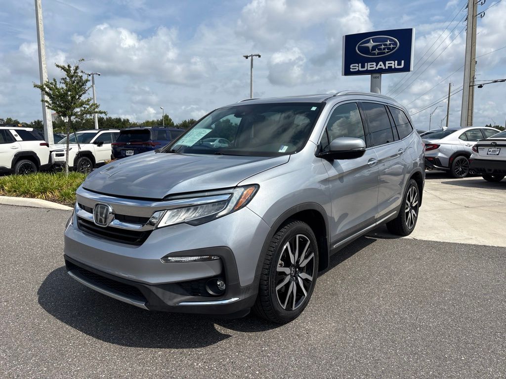 Lunar Silver Metallic 2019 Honda Pilot SUV / Crossover Front-Wheel Drive 9-Speed Automatic