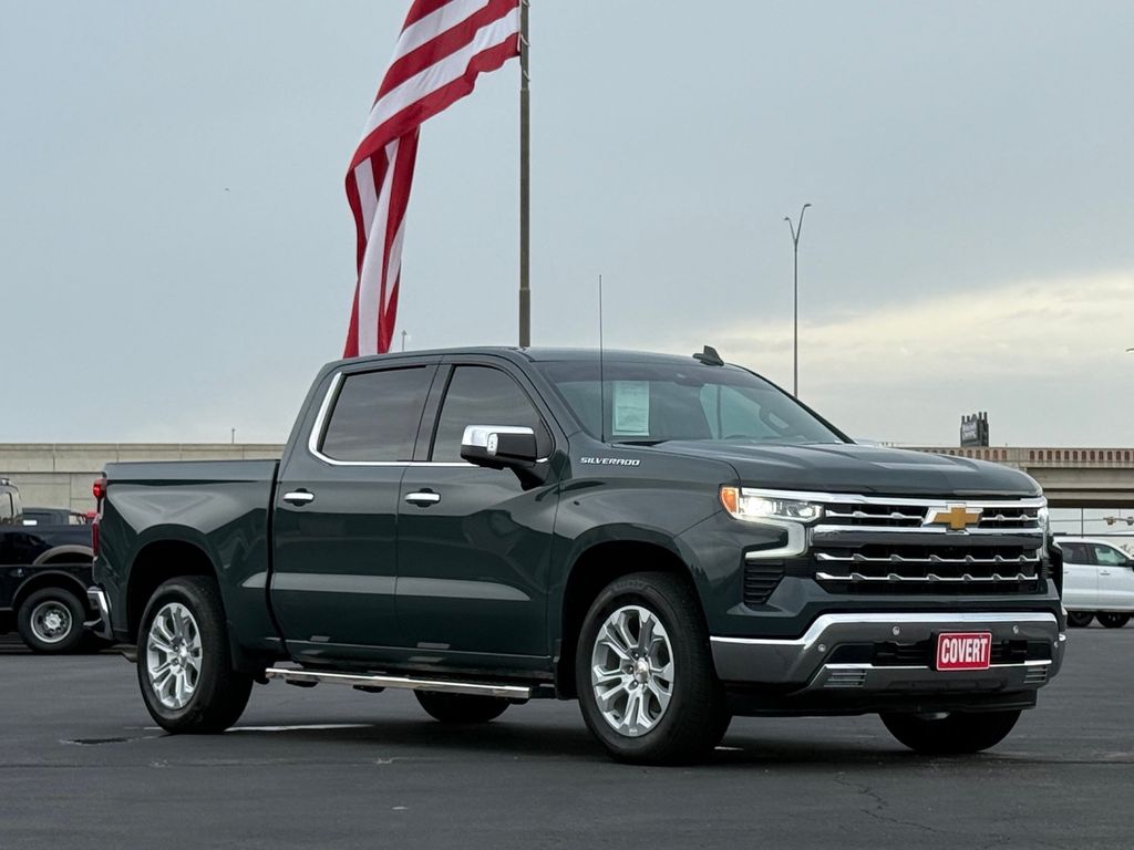 Used Car 2025 Chevrolet Silverado 1500  Crew Pickup 2wd Crew Cab 147 Ltz Rear Wheel Drive For Sale Under $50,000 In Austin, Texas