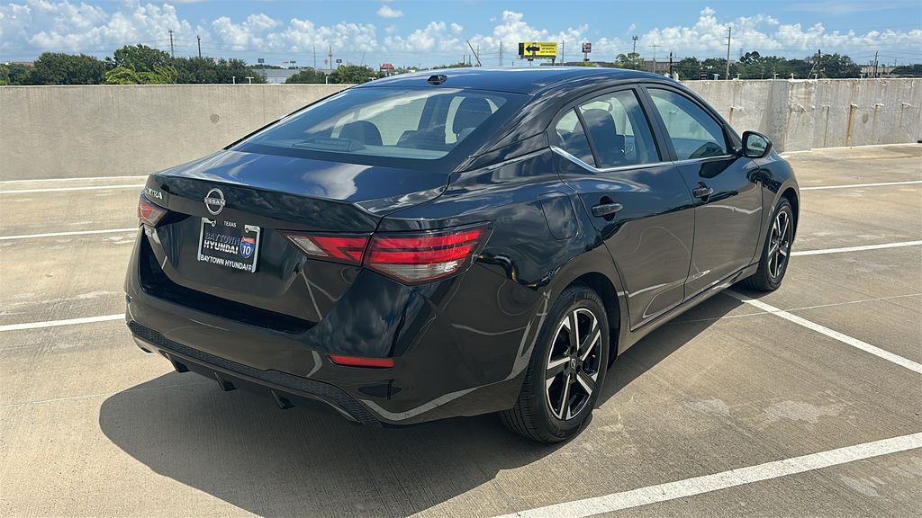2025 Nissan Sentra SV Black at South Houston Nissan