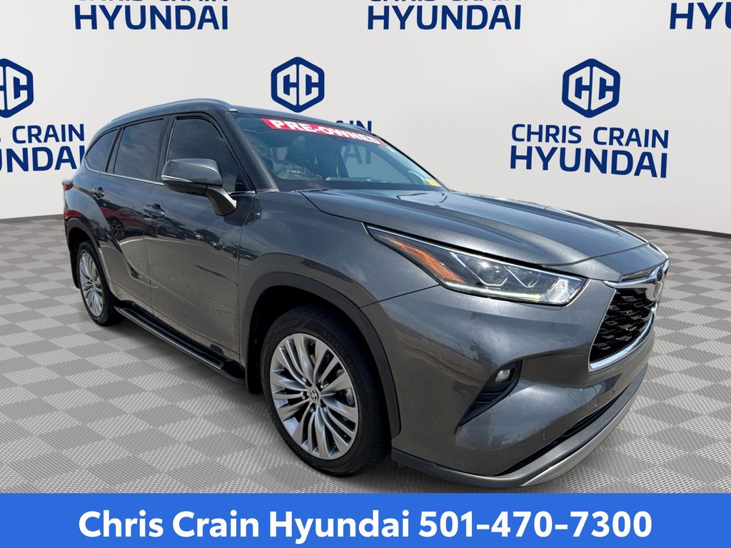 Magnetic Gray Metallic 2021 Toyota Highlander SUV / Crossover All-Wheel Drive 8-Speed Automatic