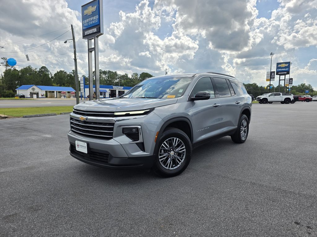 Sterling Gray Metallic 2026 Chevrolet Traverse SUV / Crossover Four-Wheel Drive 8-Speed Automatic