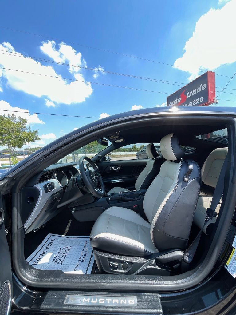 2016 Ford Mustang EcoBoost Premium Black at Wharton Ford