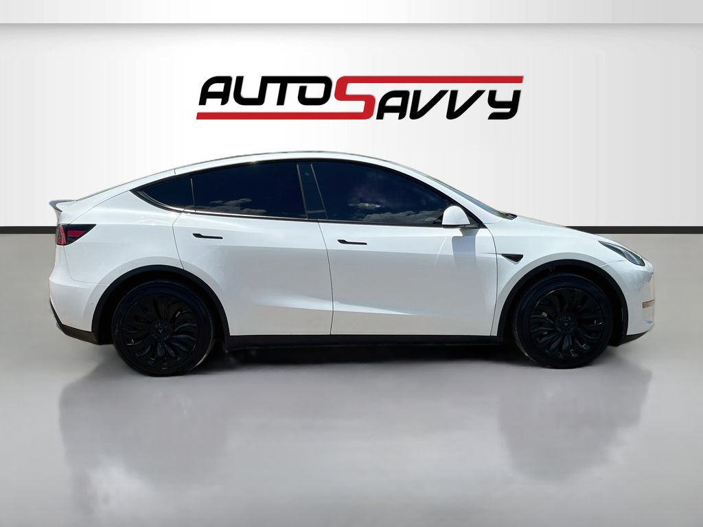 2020 Tesla Model Y Long Range White at Bravo Nissan