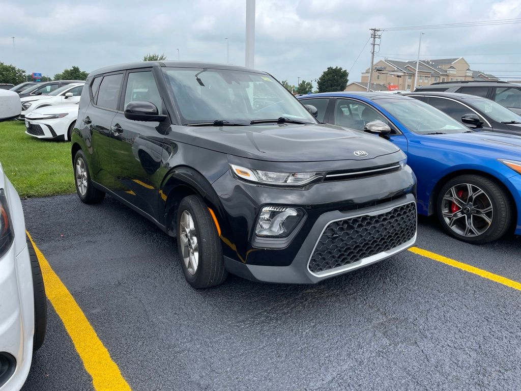 Cherry Black 2020 Kia Soul SUV / Crossover Front-Wheel Drive Continuously Variable Transmission