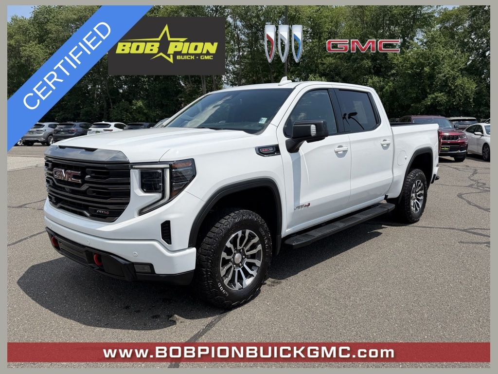 White 2023 GMC Sierra 1500 Pickup Truck Four-Wheel Drive Automatic