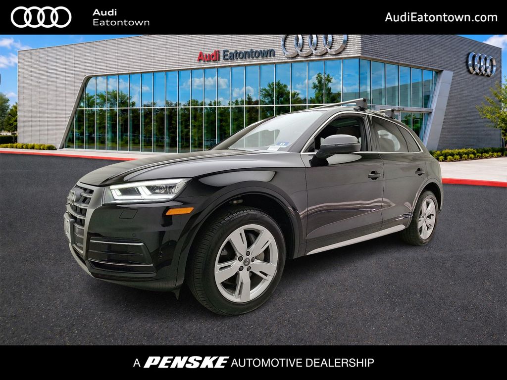 Mythos Black Metallic 2018 Audi Q5 SUV / Crossover All-Wheel Drive 7-Speed Automatic