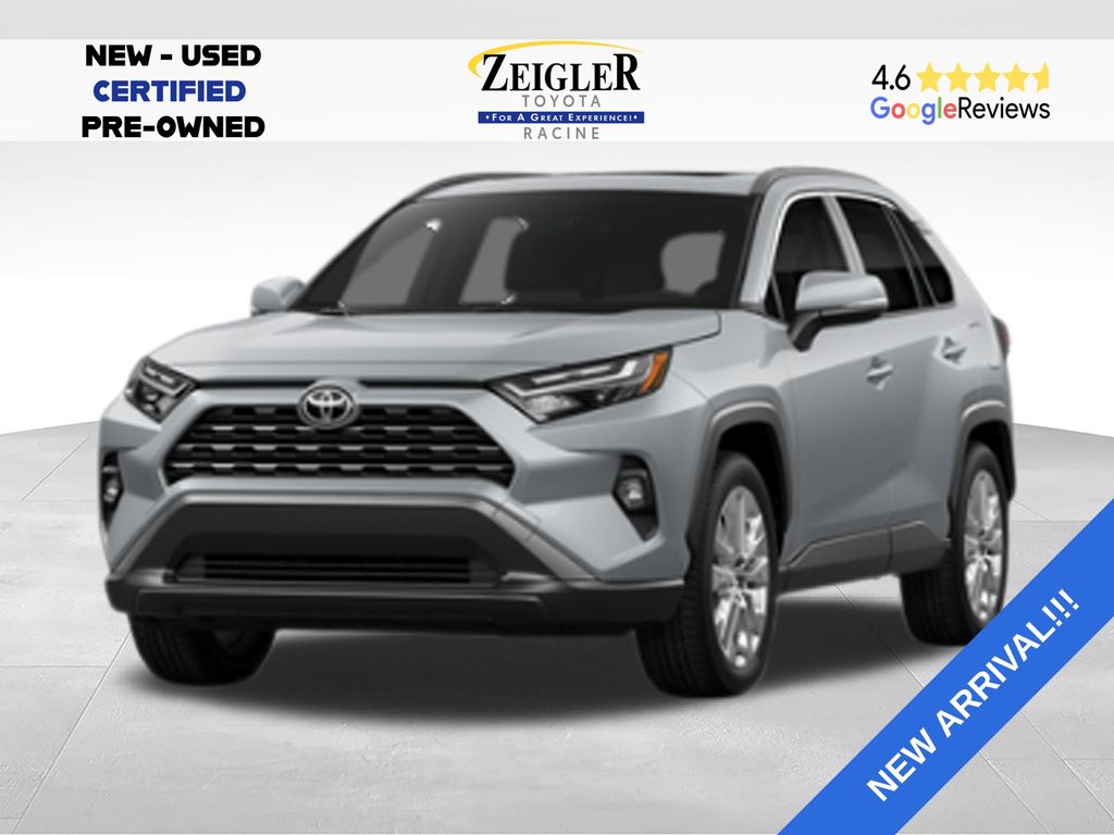 Silver Sky Metallic 2025 Toyota RAV4 SUV / Crossover All-Wheel Drive 8-Speed Automatic