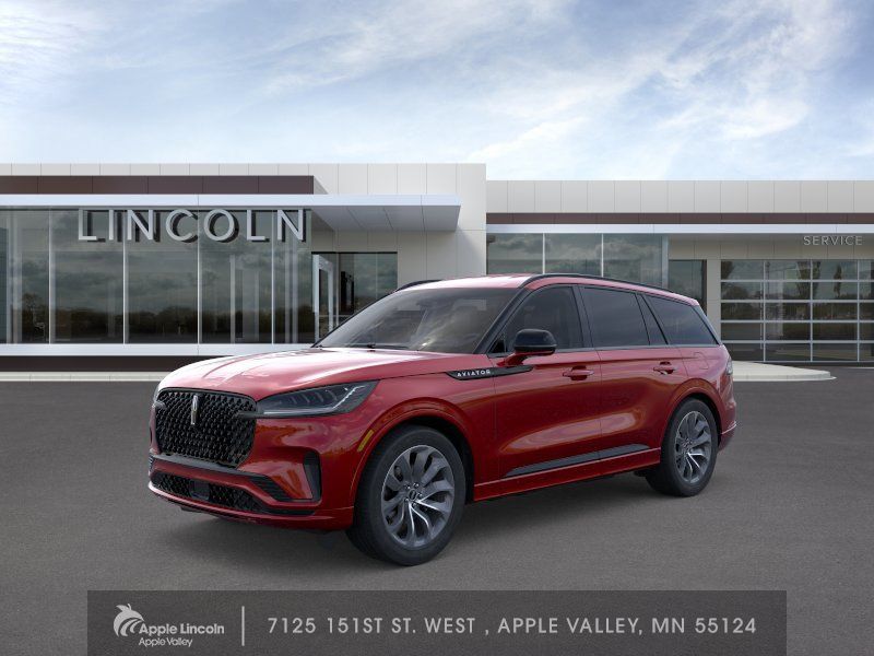 Red 2026 Lincoln Aviator SUV / Crossover All-Wheel Drive Automatic