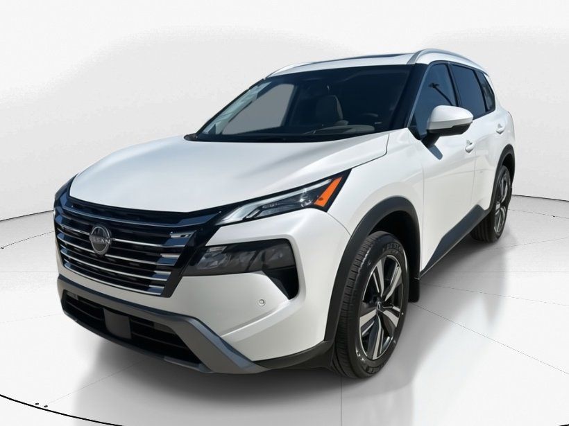 2025 Everest White Pearl Nissan Rogue SL FWD SUV