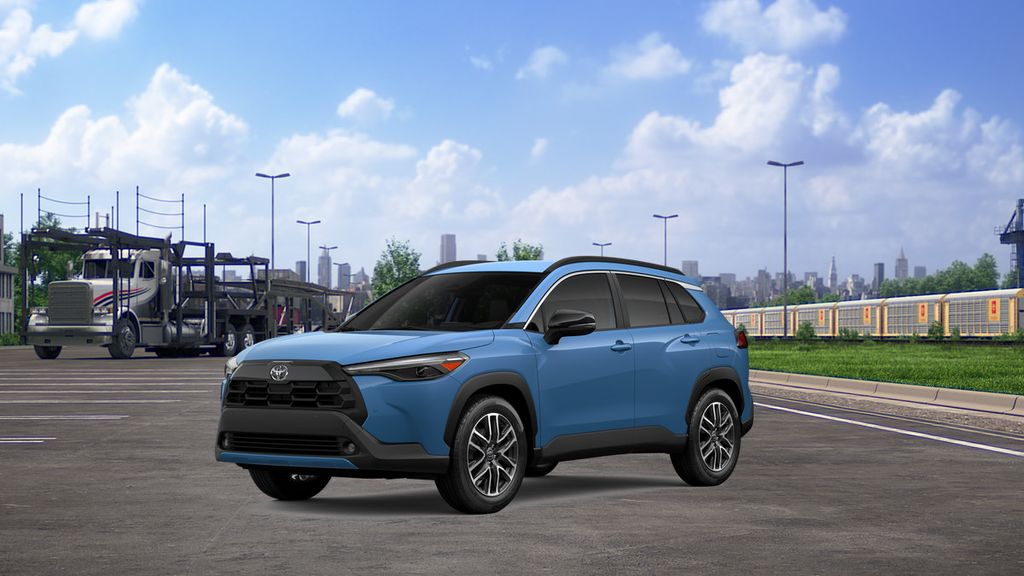 Blue 2026 Toyota Corolla Cross SUV / Crossover All-Wheel Drive Continuously Variable Transmission