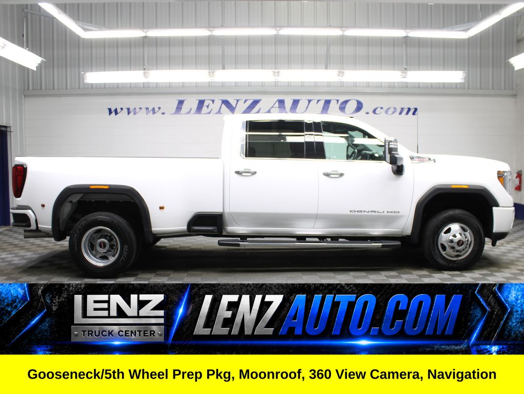 Summit White 2023 GMC Sierra 3500HD Pickup Truck Four-Wheel Drive Automatic