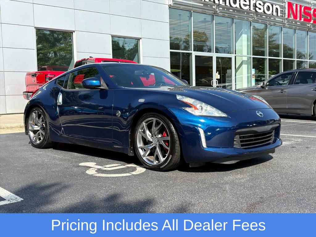 Deep Blue Pearl 2016 Nissan 370Z Sport Tech Coupe Rear-Wheel Drive 7-Speed Automatic