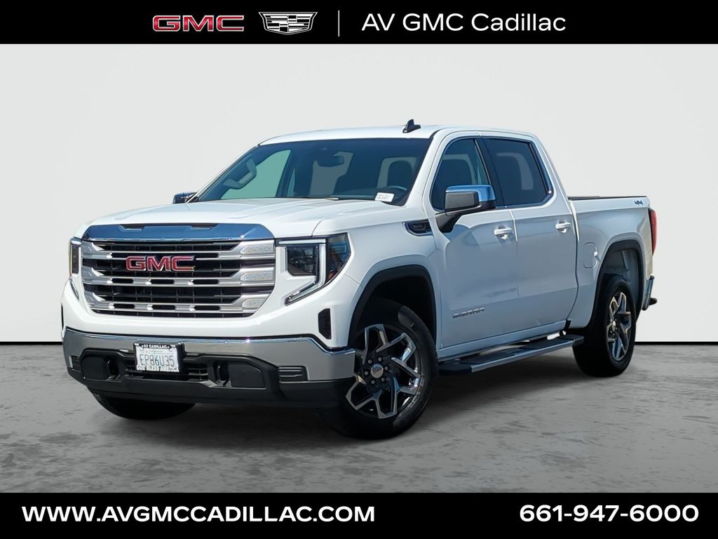 Summit White 2026 GMC Sierra 1500 Pickup Truck Four-Wheel Drive 8-Speed Automatic