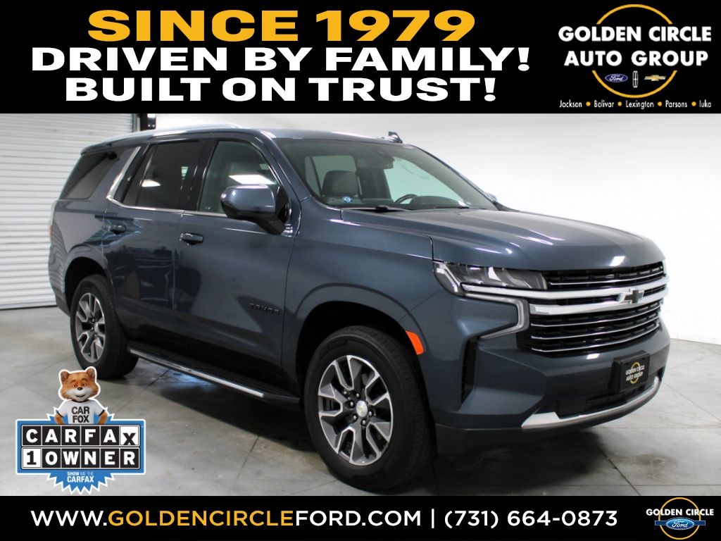 Shadow Gray Metallic 2021 Chevrolet Tahoe SUV / Crossover 4X2