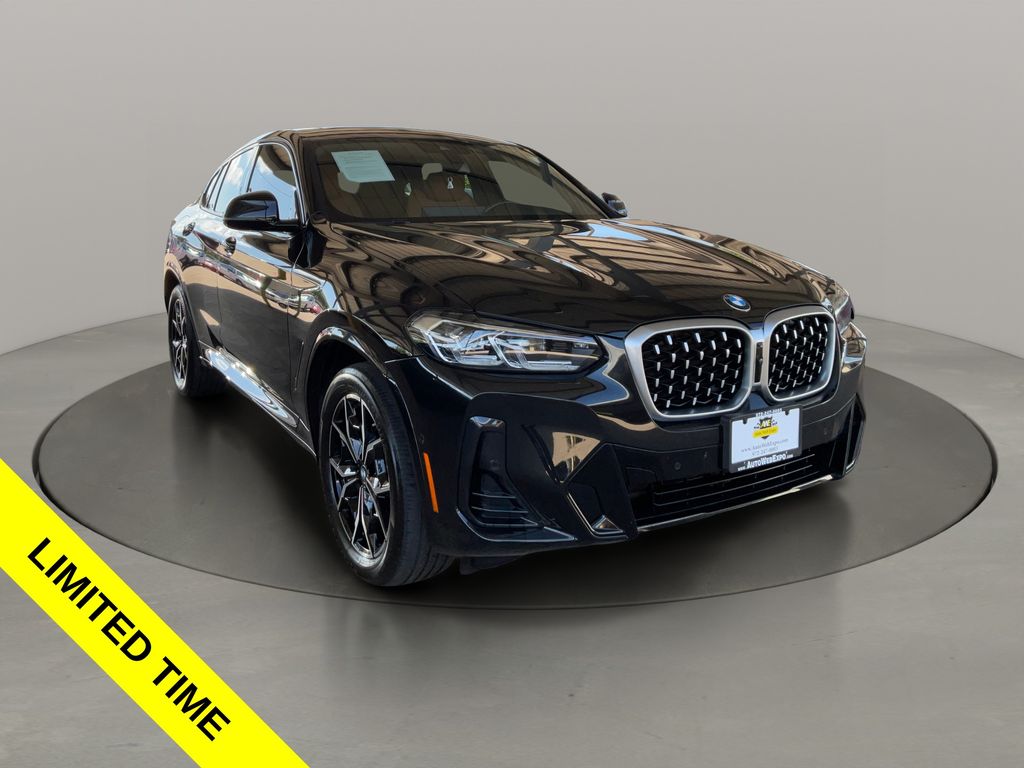 Black Sapphire Metallic 2024 BMW X4 SUV / Crossover All-Wheel Drive 8-Speed Automatic
