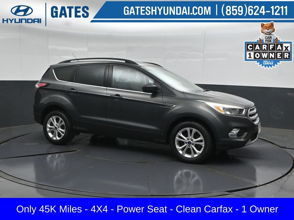 Gray (Magnetic Metallic) 2018 Ford Escape SUV / Crossover All-Wheel Drive 6-Speed Automatic