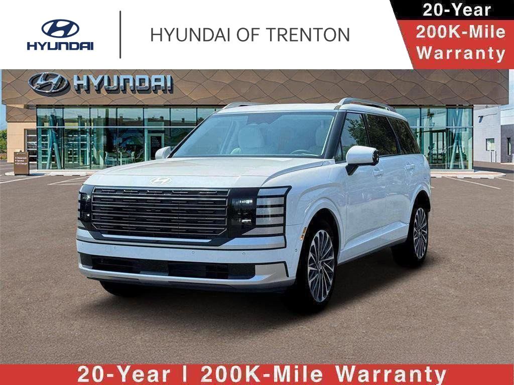 Creamy White Pearl 2026 Hyundai Palisade Calligraphy AWD SUV / Crossover All-Wheel Drive 8-Speed Automatic