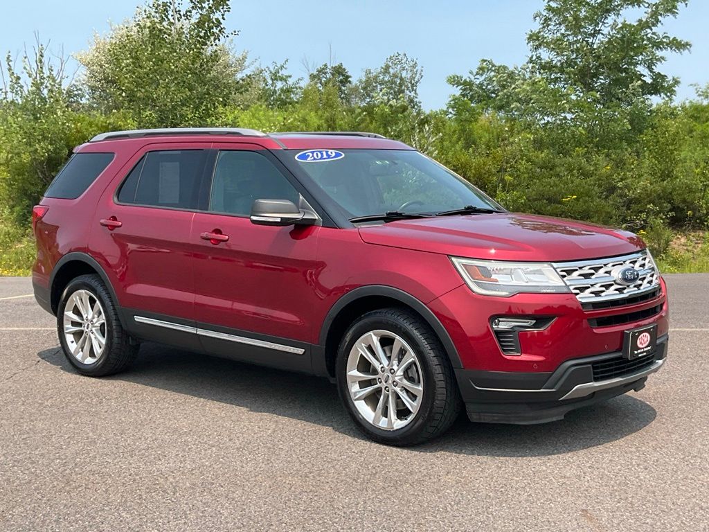 Ruby Red Metallic 2019 Ford Explorer SUV / Crossover All-Wheel Drive 6-Speed Automatic