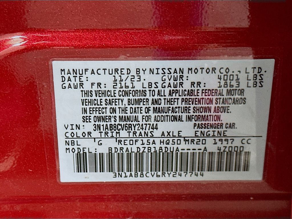 Used 2024 Red Nissan SV image 36