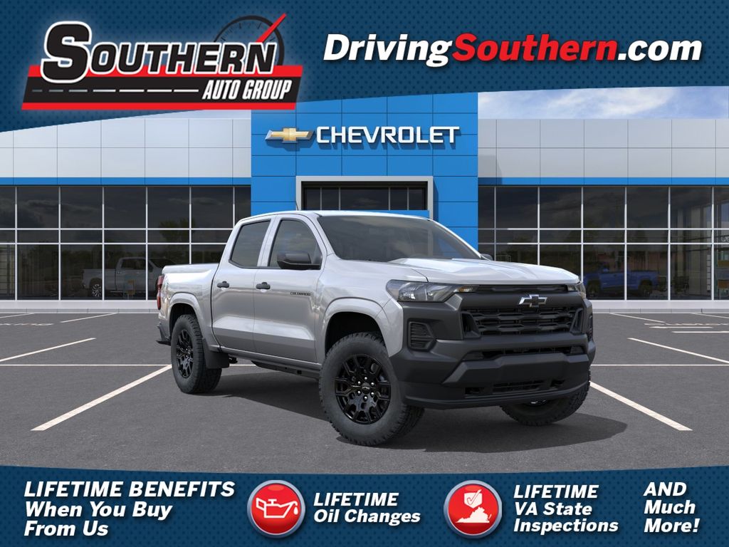 Sterling Gray Metallic 2026 Chevrolet Colorado Pickup Truck Four-Wheel Drive 8-Speed Automatic