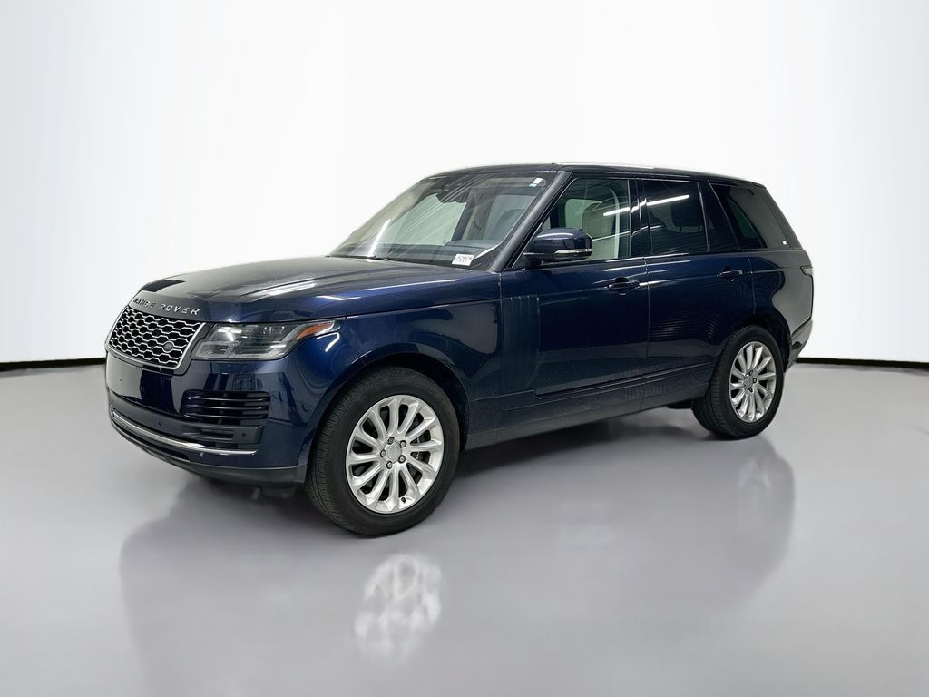 Blue 2019 Land Rover Range Rover SUV / Crossover All-Wheel Drive 8-Speed Automatic