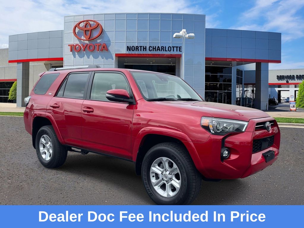 Barcelona Red Metallic 2024 Toyota 4Runner SR5 Premium 4WD SUV / Crossover Four-Wheel Drive 5-Speed Automatic
