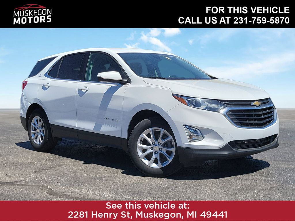 Summit White 2019 Chevrolet Equinox SUV / Crossover Front-Wheel Drive 6-Speed Automatic Overdrive