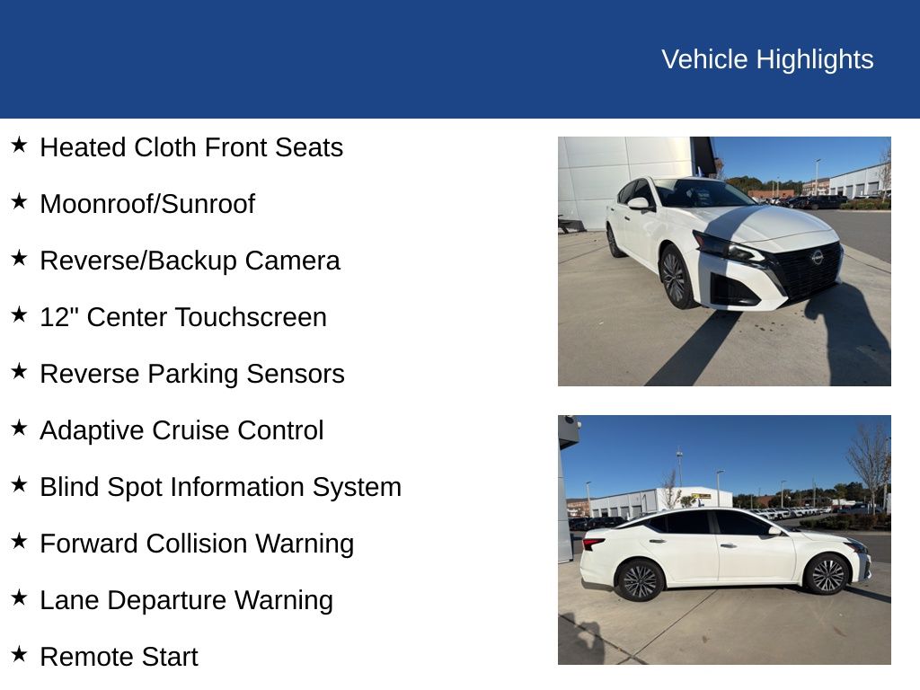 2023 Nissan Altima SV FWD