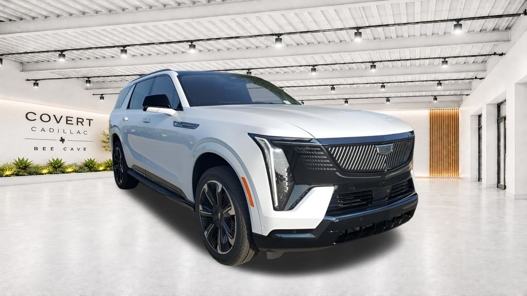 Vibrant White 2026 Cadillac Escalade IQL SUV / Crossover All-Wheel Drive 1-Speed Automatic