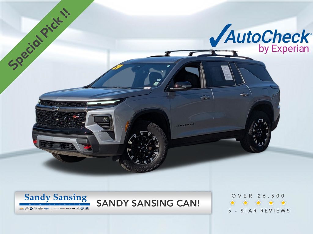 Sterling Gray Metallic 2024 Chevrolet Traverse Z71 AWD SUV / Crossover Four-Wheel Drive 8-Speed Automatic