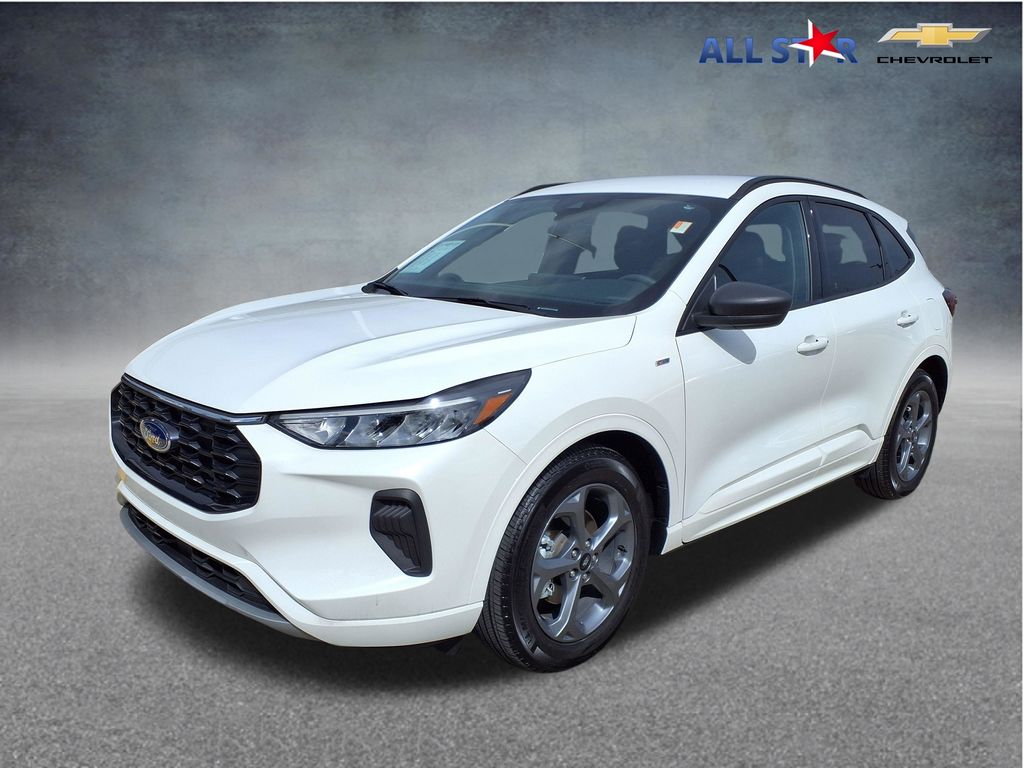 White Metallic 2023 Ford Escape SUV / Crossover Front-Wheel Drive 8-Speed Automatic