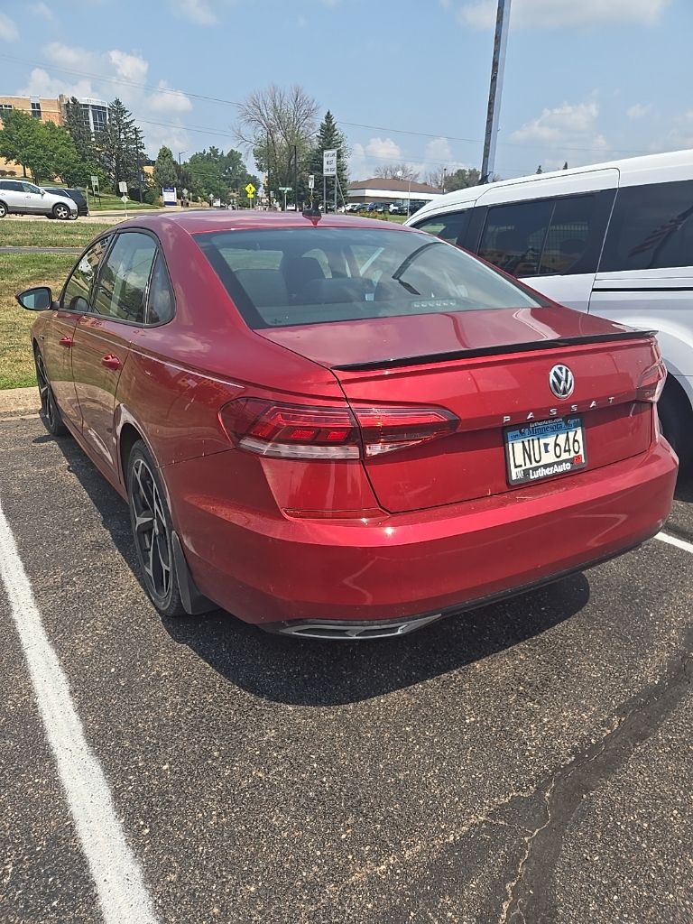 2020 Red Metallic Volkswagen Passat 2.0T R-Line FWD Sedan
