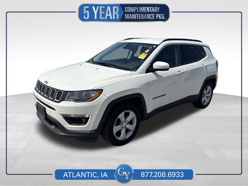 Laser Blue Pearlcoat 2019 Jeep Compass SUV / Crossover Front-Wheel Drive 6-Speed Automatic