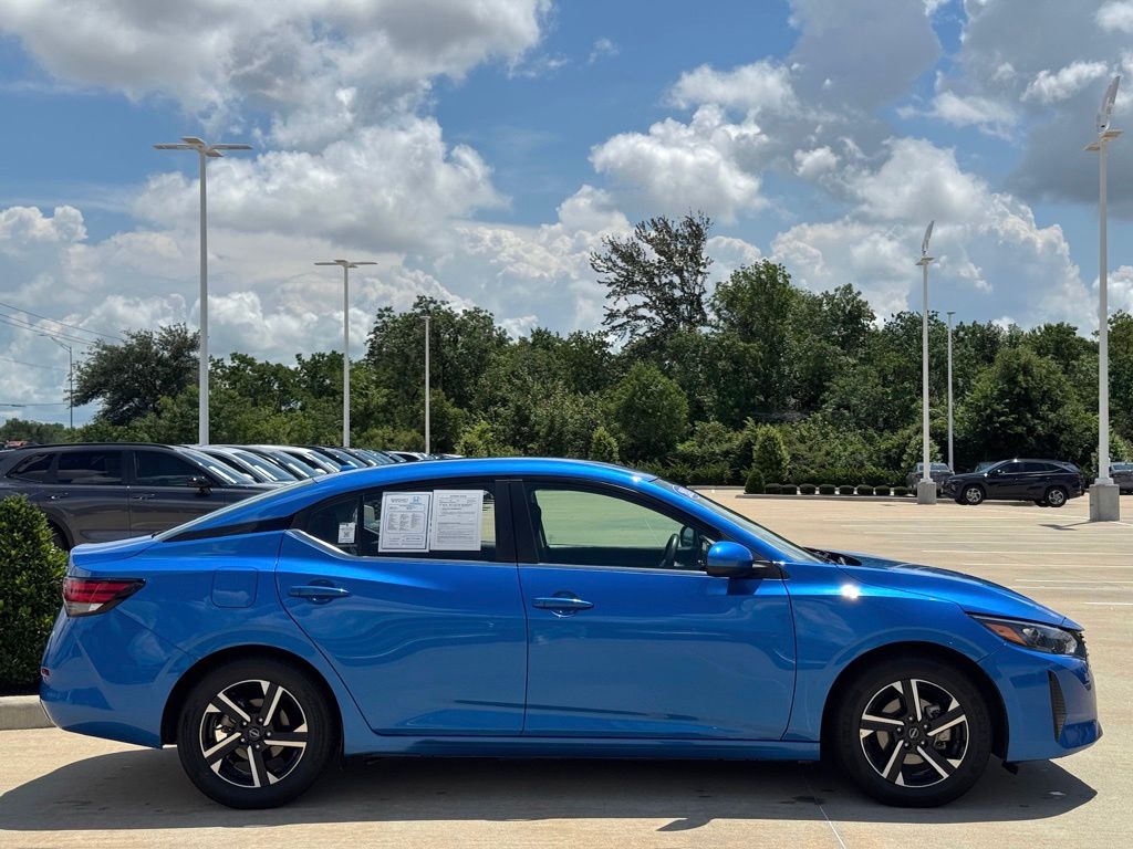 2024 Nissan Sentra SV Blue at Bravo Nissan