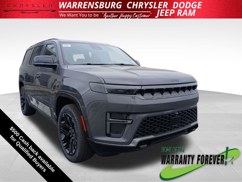 Baltic Gray Metallic Clearcoat 2026 Jeep Grand Wagoneer SUV / Crossover Four-Wheel Drive 8-Speed Automatic