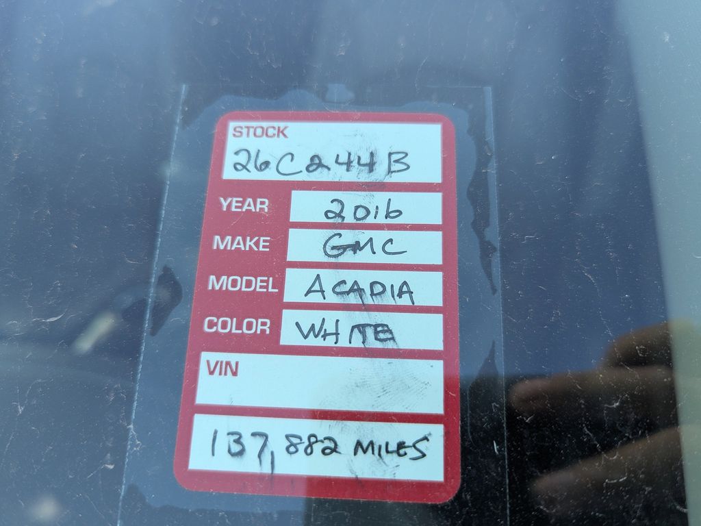 used 2016 GMC Acadia car, priced at $9,992