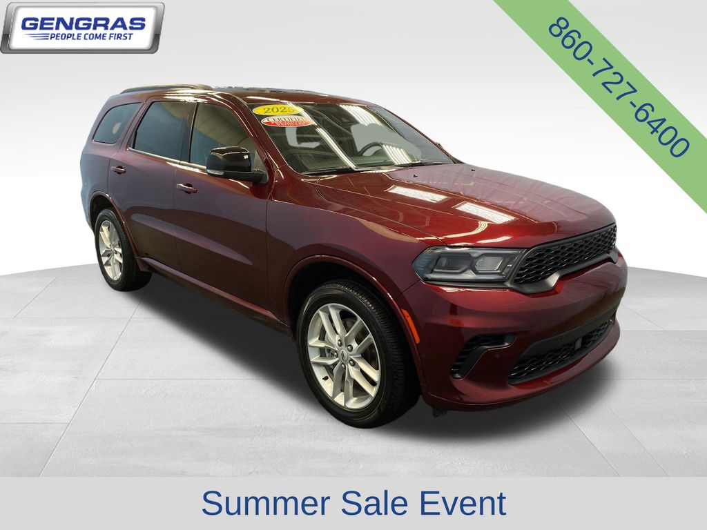 Octane Red Pearlcoat 2025 Dodge Durango SUV / Crossover All-Wheel Drive 8-Speed Automatic