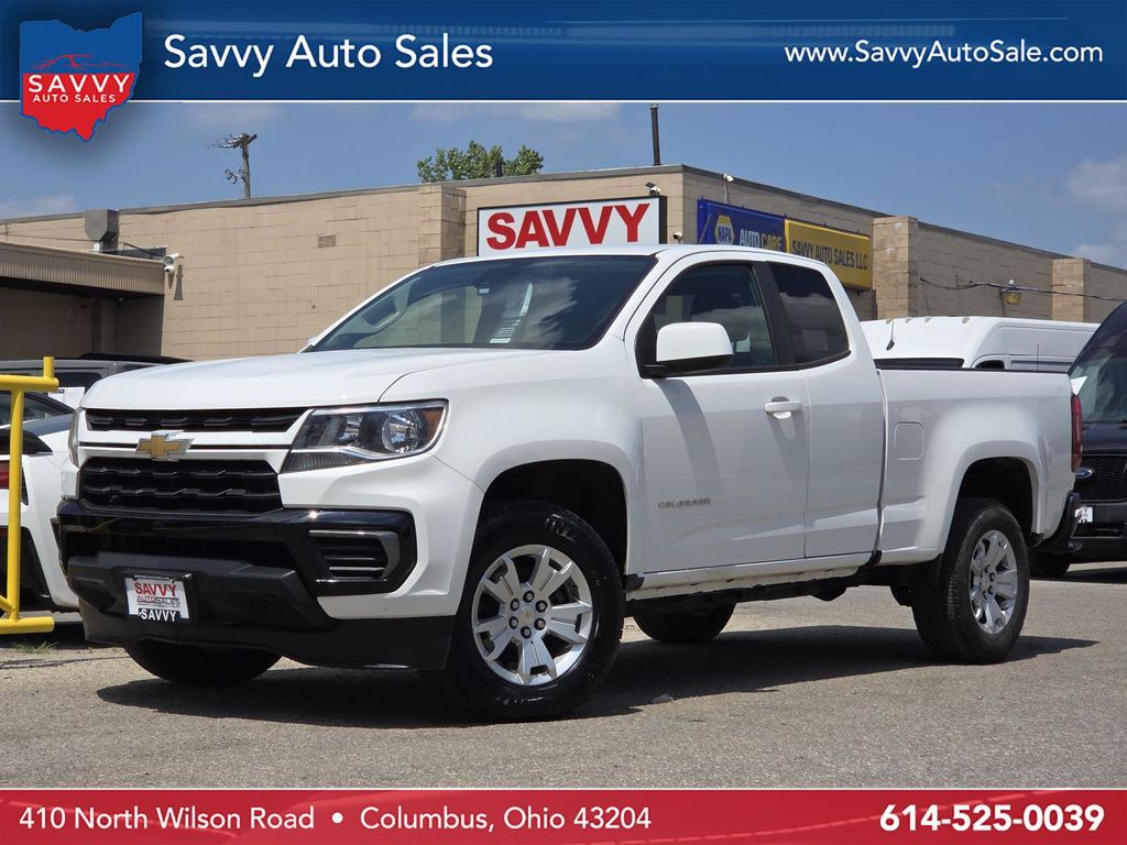 Summit White 2022 Chevrolet Colorado Pickup Truck 4X2 6-Speed Automatic
