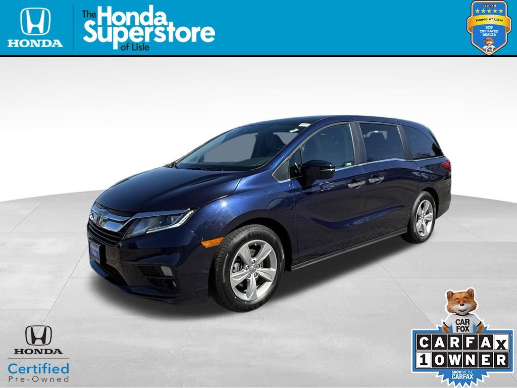 Black (Obsidian Blue Pearl) 2020 Honda Odyssey Minivan Front-Wheel Drive Automatic